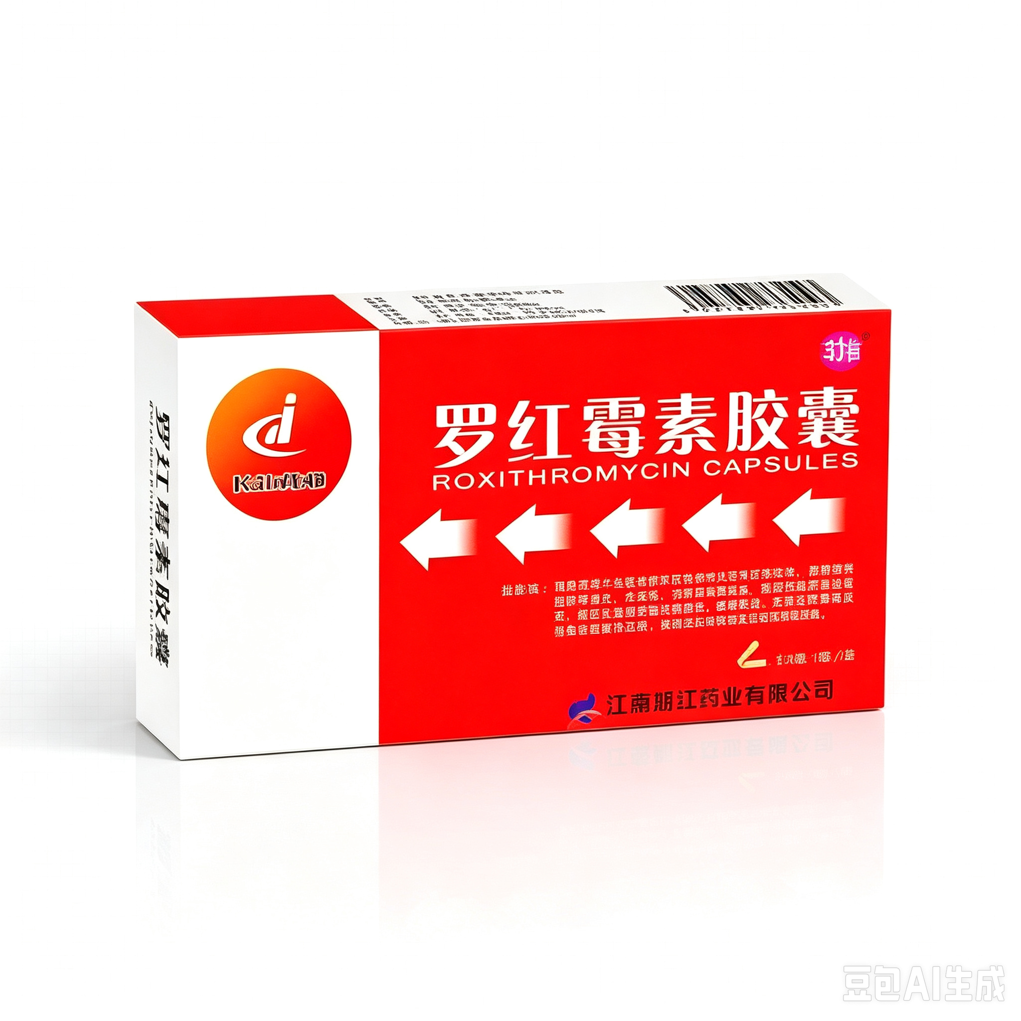 【长江药业】罗红霉素胶囊 价格¥18.00 购买药店北京美信康年大药房 适应症适用于化脓性链球菌引起的咽炎及扁桃体炎,敏感菌所致的鼻窦炎、中耳炎、急性支气管炎、慢性支气管炎急性发作,肺炎支原体或肺炎衣原体所致的肺炎;沙眼衣原体引起的尿道炎和宫颈炎;敏感细菌引起的皮肤软组织感染